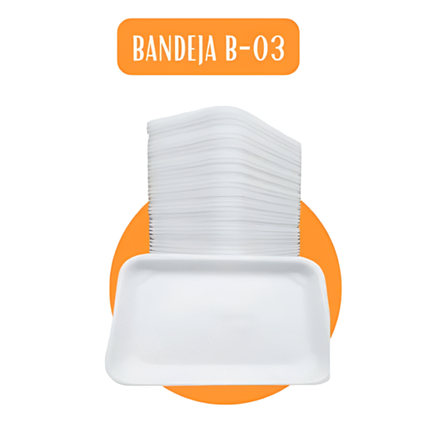 Bandeja de isopor b3