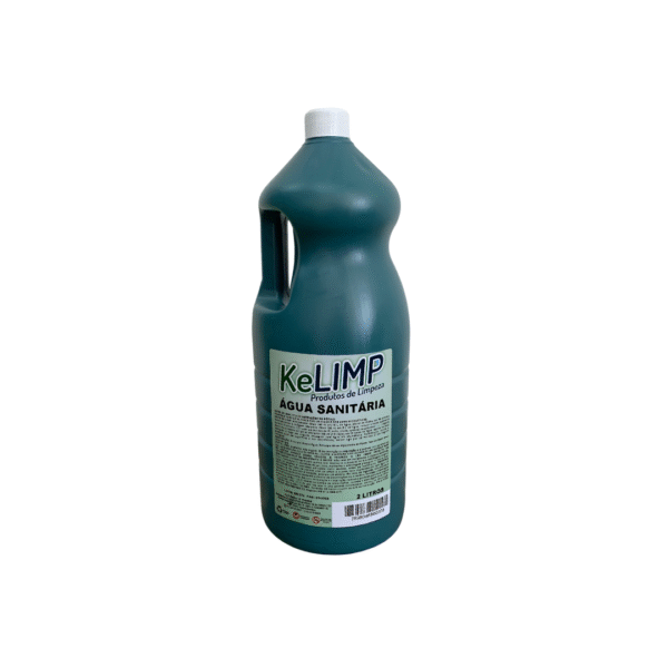 Galão de água sanitária KeLIMP 2L para limpeza e clareamento